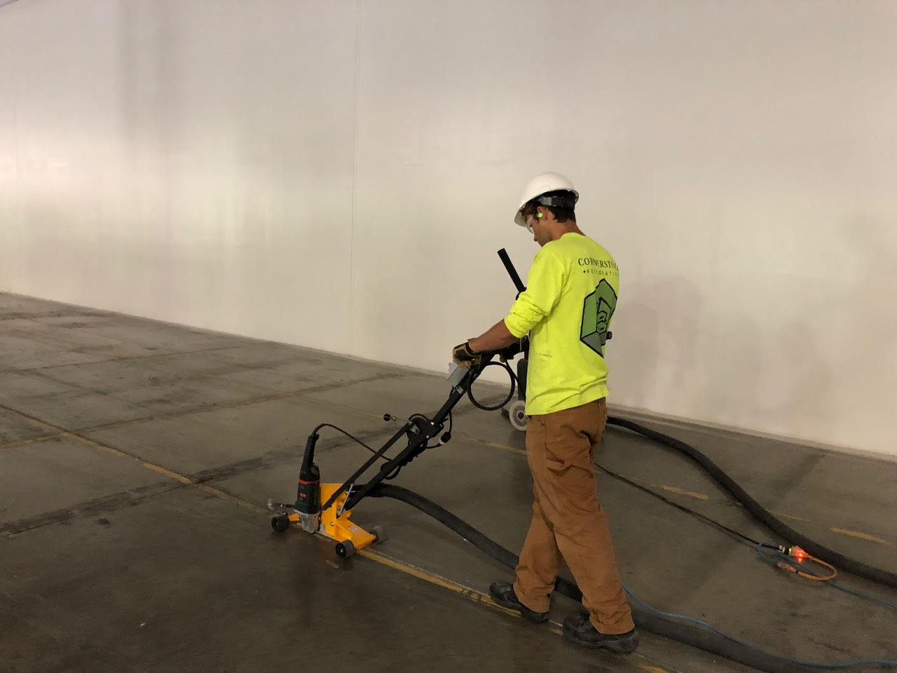 Industrial concrete floor repair specialists