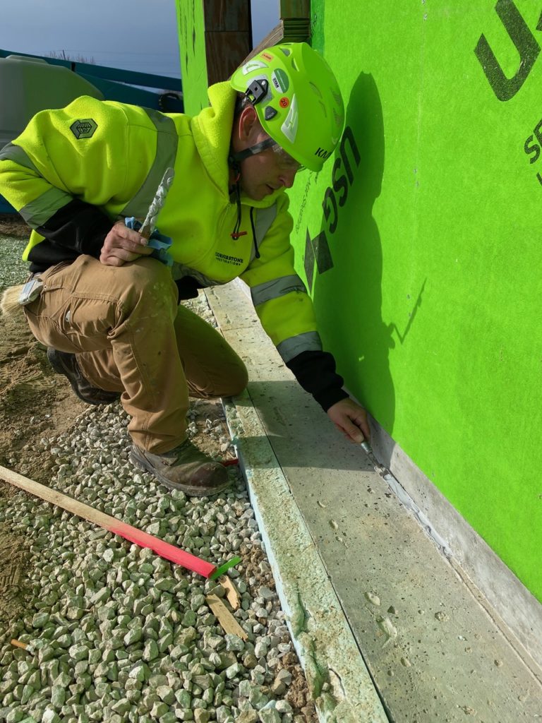 Commercial air barrier installation company in the Midwest